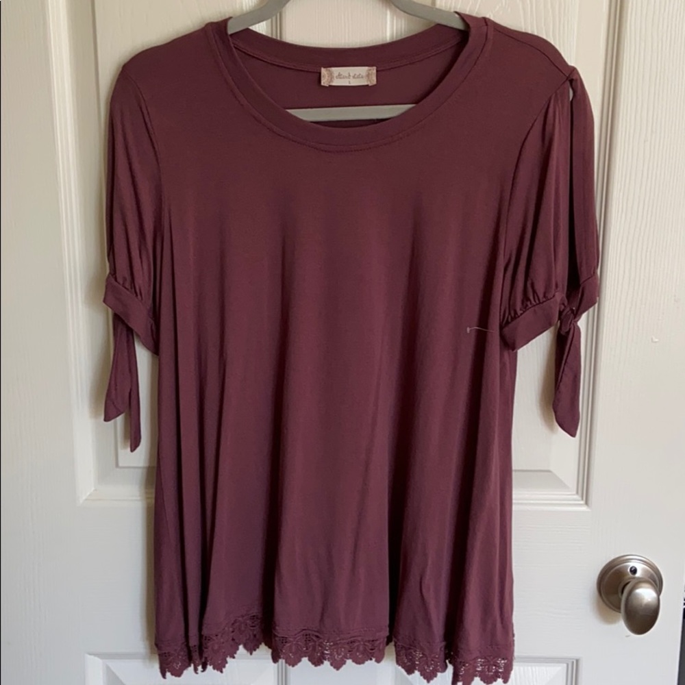 Flows Altard State shirt with Tied Sleeves